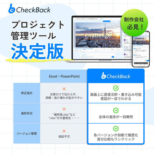 広告バナー（Checkback）